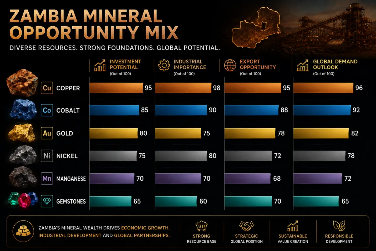 Emerging mineral opportunity in Zambia