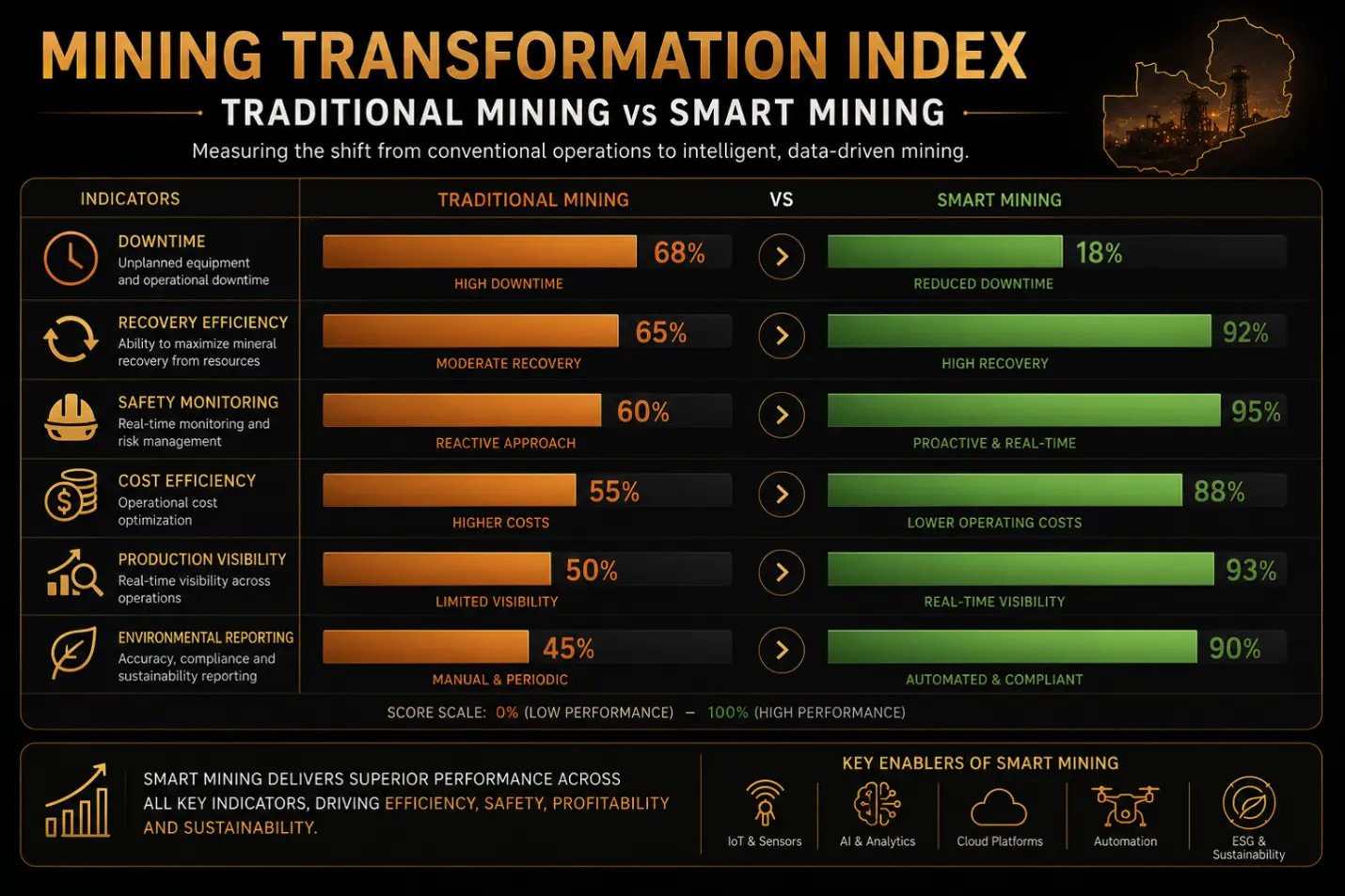 Production monitoring in digital mining operations