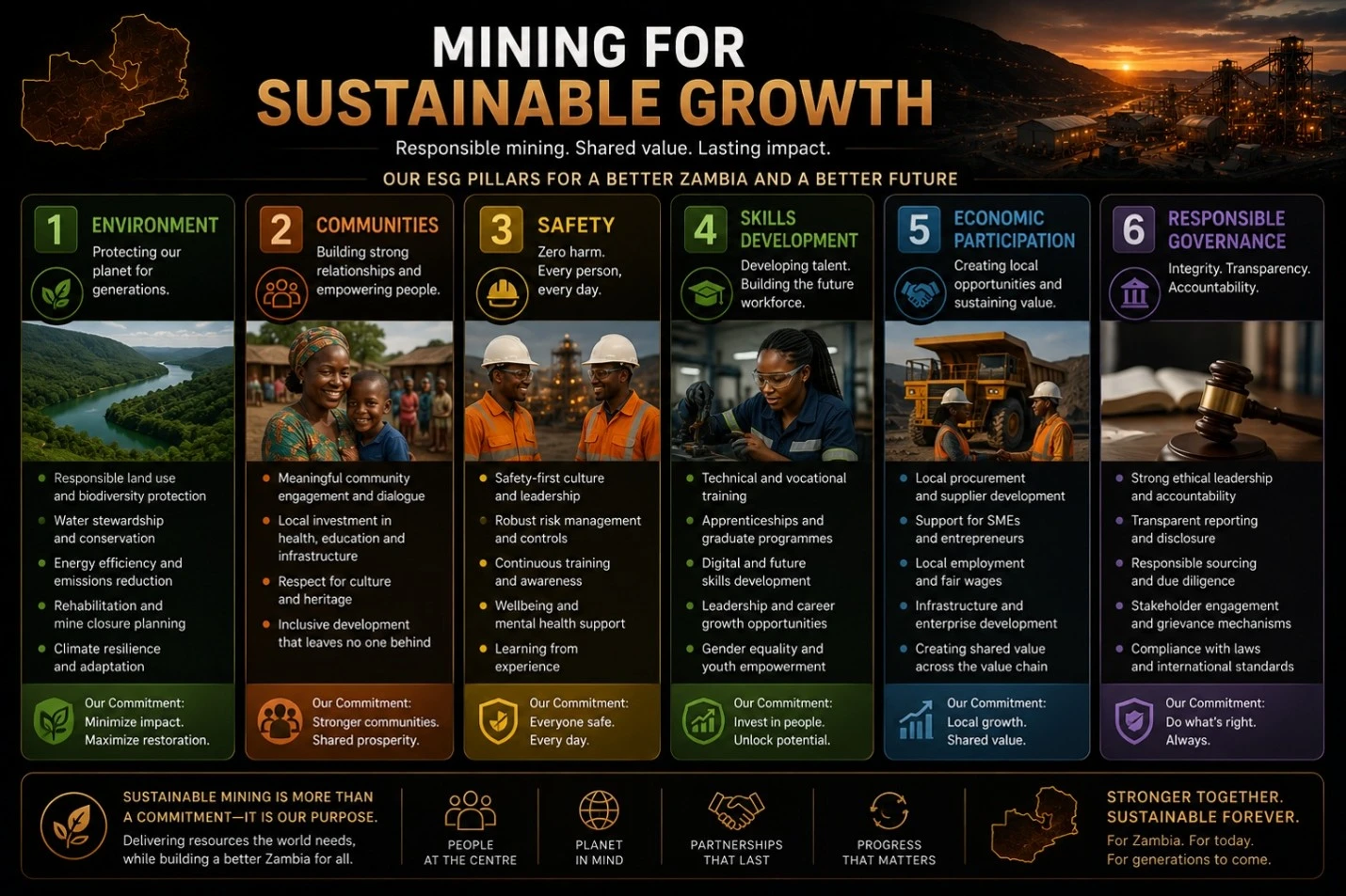 Sustainable mining in Zambia